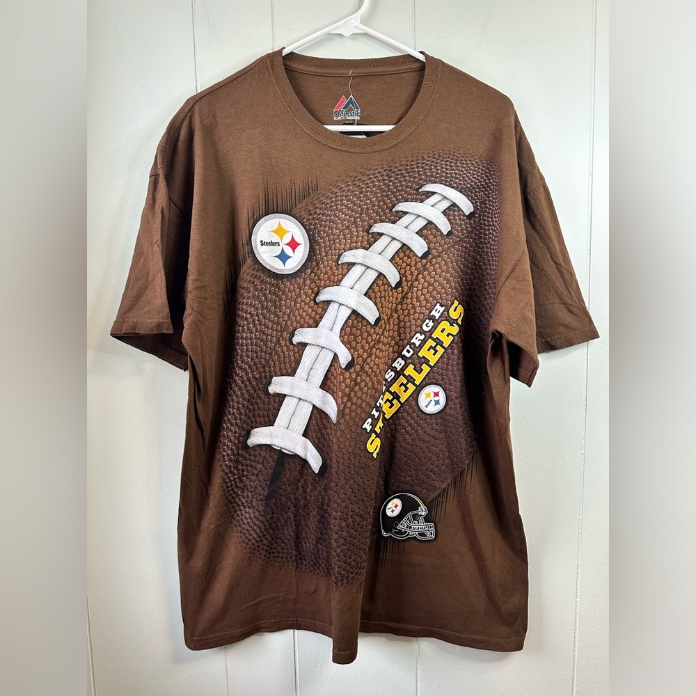 Majestic Brown Graphic Tee